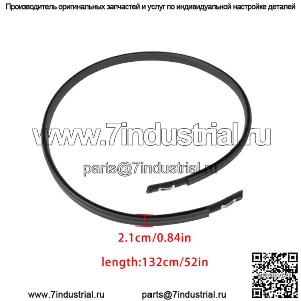 Комплект молдингов для крыши, подходит для Honda Civic 2012-15, 2 шт., 74316-TR0-A12, черный - Image 3