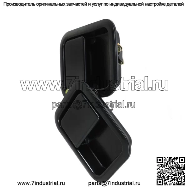 Черная дверная ручка металлическая пара наружная полная для Jeep Wrangler YJ TJ 1991-2006