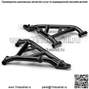 Нижние А-образные рычаги с большим клиренсом и смещением вперед для Polaris Ranger SP 570 / SP 570 Premium 2022+ (см. комплектацию) | Подходит для шин до 28 дюймов | Увеличивает дорожный просвет на 1,5 дюйма | Стандартные втулки А-образных рычагов