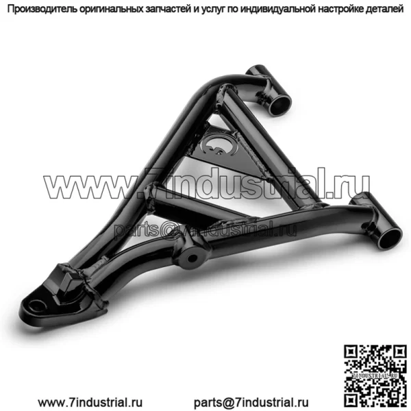 Нижние А-образные рычаги с большим клиренсом и смещением вперед для Polaris Ranger SP 570 / SP 570 Premium 2022+ (см. комплектацию) | Подходит для шин до 28 дюймов | Увеличивает дорожный просвет на 1,5 дюйма | Стандартные втулки А-образных рычагов - Image 3