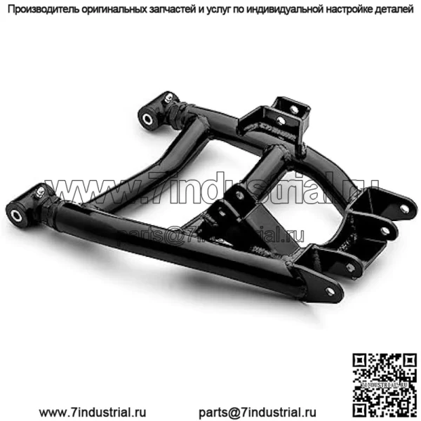 Задние смещенные А-образные рычаги Atlas Pro 2" для Can-Am Defender HD 5 / HD 7 / HD 8 / HD 9 / HD 10 / Max | Подходит для задних шин до 32" | Регулируемые поворотные блоки | Стальная труба со стенкой DOM 1,5” x 0,138” - Image 2