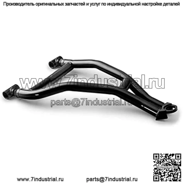 Передние А-образные рычаги Atlas Pro для Polaris RZR XP 1000 / XP 4 1000 и Polaris RZR XP Turbo/XP 4 Turbo | Черные | Изготовлены из труб диаметром 1,5 дюйма | Регулируемые поворотные блоки - Image 2