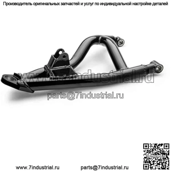 Atlas Pro 2" передние смещенные рычаги A для Can-Am Defender HD 10 / HD 10 6x6 2020+ (СМ. УСТАНОВКУ) | Черный | На 0,5" больше, чем стандартный | Регулируемые 24-миллиметровые поворотные блоки - Image 3
