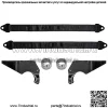 Atlas Pro 2" Offset A-Arms для Can-Am Defender HD 5 / HD 8 / HD 10 / Max | Подходит для шин до 34" с минимальным подъемом | Трубы DOM 1,5” x 0,138” | Повторное использование существующих шаровых шарниров - Image 2