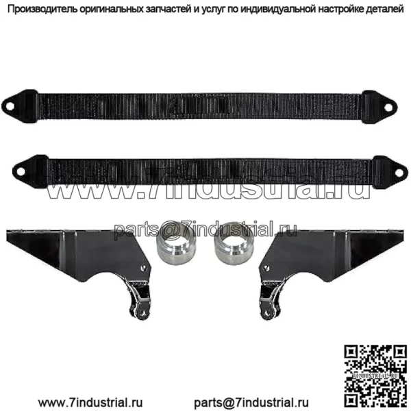 Atlas Pro 2" Offset A-Arms для Can-Am Defender HD 5 / HD 8 / HD 10 / Max | Подходит для шин до 34" с минимальным подъемом | Трубы DOM 1,5” x 0,138” | Повторное использование существующих шаровых шарниров - Image 2