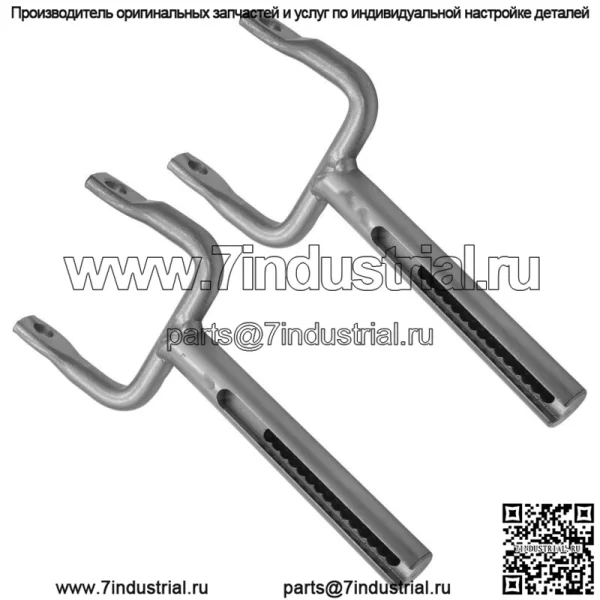 Вилка рычага заднего колеса для John Deere X710 X730 X734 X738 X739 X750 54" AM148156 - Image 2