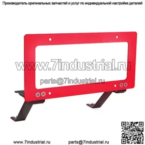 Рамка номерного знака Tesla модель Y #красная