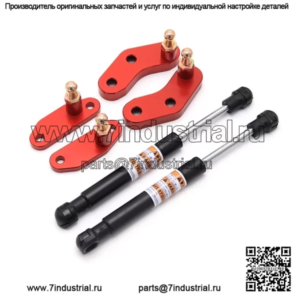 комплект открывателя двери can-am maverick X3 красный цвет - Image 2