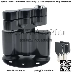 Кронштейн замка топливного бака RX #черный