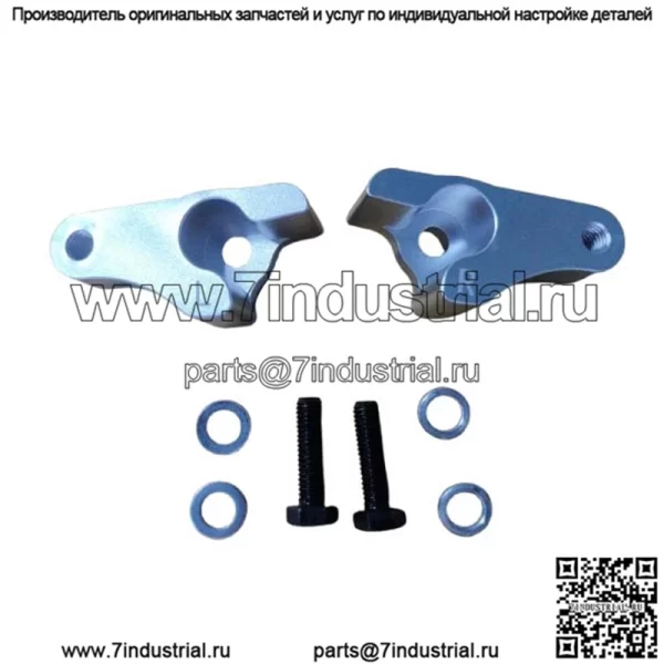 Комплект для занижения подвески Harley 2002-2022 годов на 2 дюйма #серебро