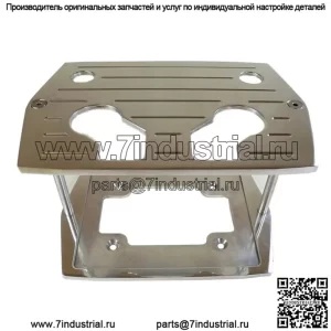 Кронштейн аккумулятора#серебристый