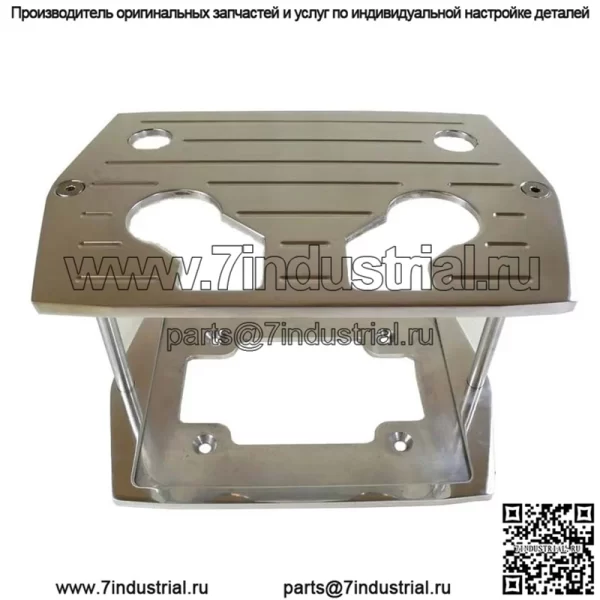Кронштейн аккумулятора#серебристый