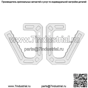 07-18JK Wrangler передний подлокотник#серебристый