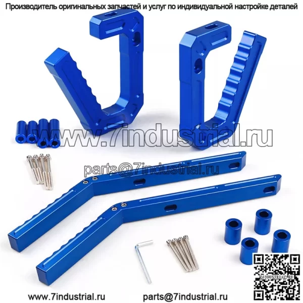 07-18JK Wrangler передние и задние подлокотники#синие