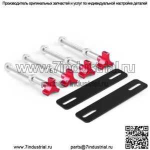 Монтажный кронштейн пластины для слива грязи 1# (145 мм) красный