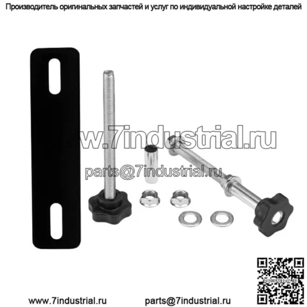Монтажный кронштейн для пластины для слива грязи 1# (145 мм) черный - Image 4