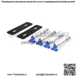 Монтажный кронштейн пластины для слива грязи 1# (110 мм) красный