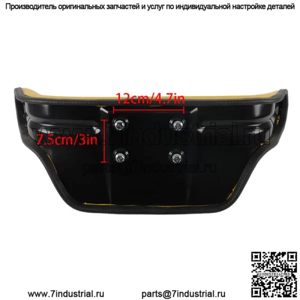 Комплект из 2 желтых подушек сиденья для John Deere 2030 2040 2440 2640 2350 2550 - Image 5