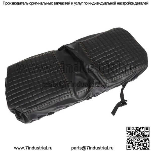 Черные чехлы для передних и задних сидений гольф-каров 4 шт. для EZGO Medalist TXT 1994-2013 - Image 3