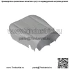 Для 2007 2008-14 Chevy Silverado 1500 Чехол на нижнее сиденье водителя из искусственной кожи, серый