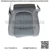Чехол на сиденье водителя из ткани с перфорацией для Ford F150 Lariat Grey 2011-2014 гг. - Image 3