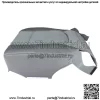 Чехол на сиденье водителя из ткани с перфорацией для Ford F150 Lariat Grey 2011-2014 гг. - Image 5