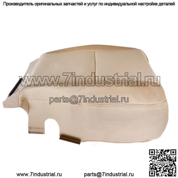 Чехол на сиденье водителя бежевый тканевый для 07-14 Chevy Silverado 1500 2500 3500HD - Image 3