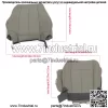 Сменный чехол водительского сиденья сверху и снизу для Ford Expedition 2007-2015, кожа - Image 3