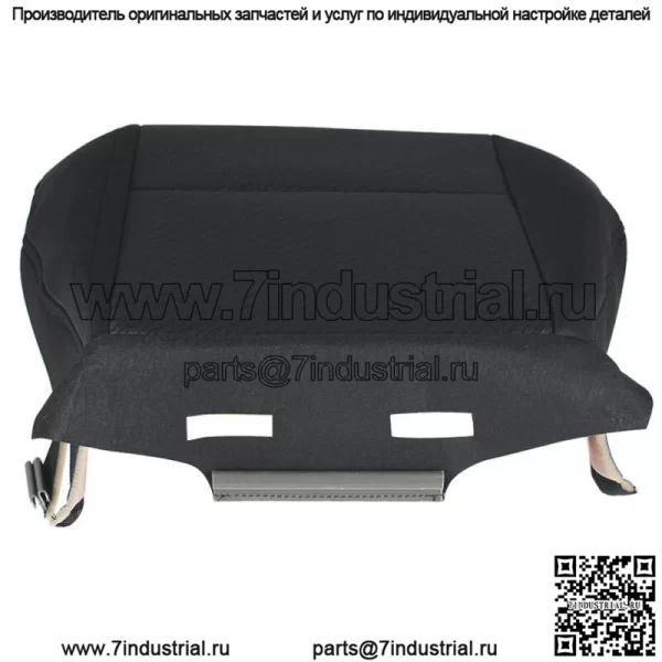 Для Chevy 2007-2014 Silverado 1500 2500HD 3500HD черный нижний тканевый чехол для сиденья - Image 2