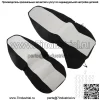 Подходит для 1998-03 Ford Ranger 60/40 High Back Seats Car Seats Blk/Silver - Image 4