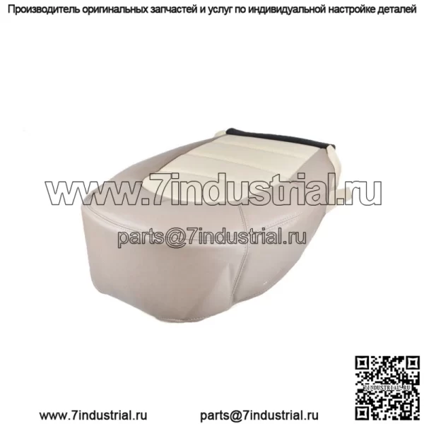 Чехол на сиденье водителя из искусственной кожи, 2 тона, бежевый, для Ford Explorer 02 03 04 05