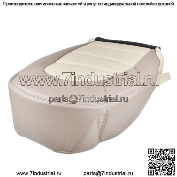 Чехол на сиденье водителя из искусственной кожи, 2 тона, бежевый, для Ford Explorer 02 03 04 05 - Image 2