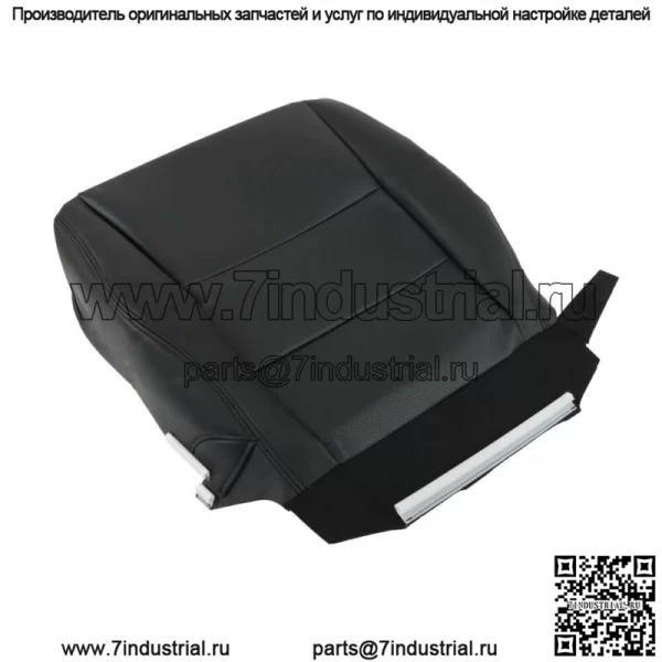 Чехол на сиденье для Acura RDX 2007 2008-2012 гг., передний пассажирский нижний кожаный черный - Image 3